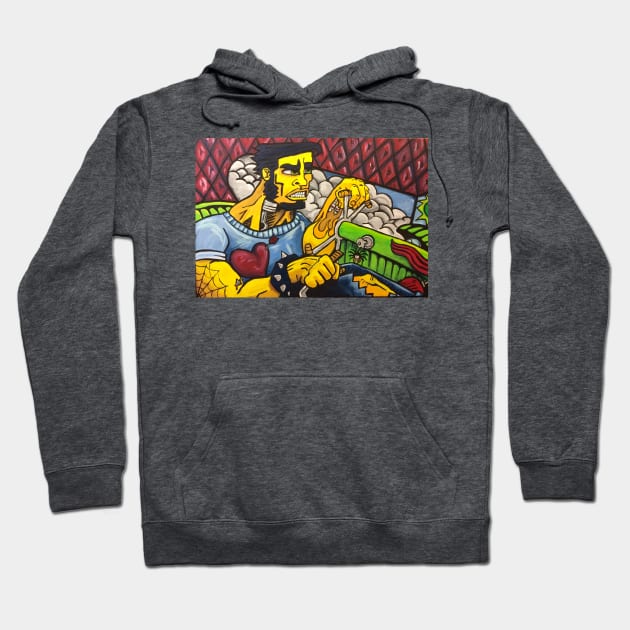 Suicidal Immortals: The Race Hoodie by The Flying Pencil